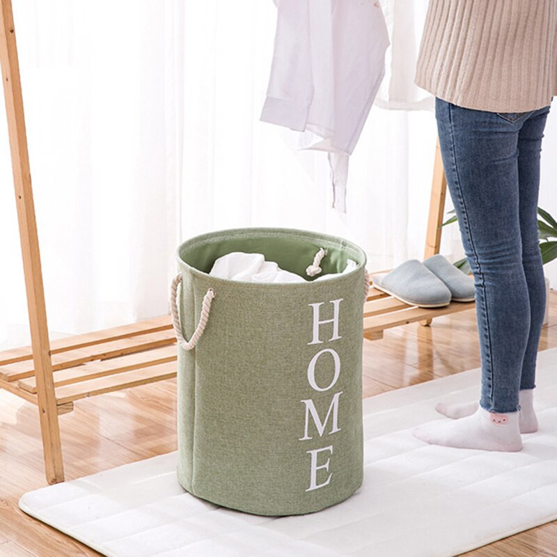 skalbinių krepšelis su rankena 100L ypač didelis daiktadėžės laikymo krepšys, patvarus daiktadėžė su sustiprinta rankena