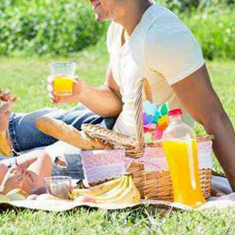 Coș de răchită Coș de picnic englezesc Coș de depozitare pentru cumpărături Coș de depozitare pentru picnic de camping în aer liber Coș de depozitare cu capac Coș de depozitare pentru fructe