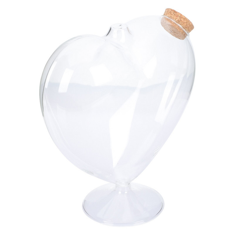 Sticle de sticlă Borcane Borcane de inimă Sticle de dorințe Bomboane în formă de plută Recipient mic de stea origami Mini Wish Poțiune decorativă Capaci de favor