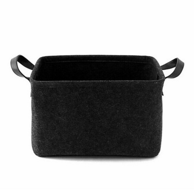 Coș pliabil Geantă de rufe pentru casă Depozitare și organizare haine Coș de depozitare din pâslă Dulap Raft Organizator de jucării