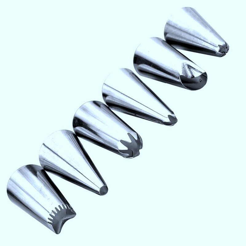 10 bucăți 20 ml mini sticle de dorințe transparente cu 8 bucăți pungi de patiserie pentru cremă de glazură + set de duze din oțel inoxidabil 6X