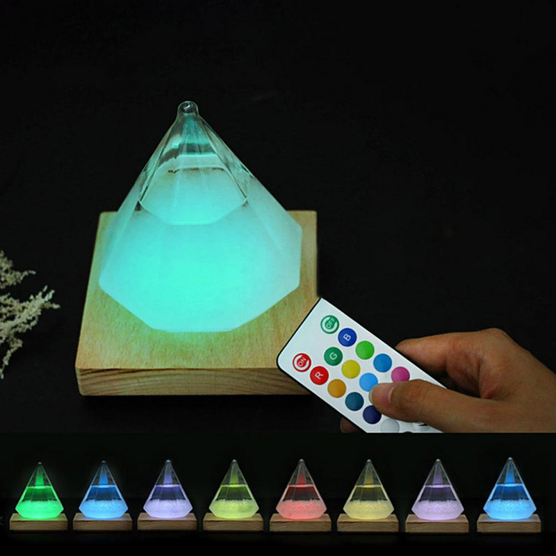 Creativ Prognoza meteo Furtuni Sticla de sticla Picatura Barometru Artizanat Decor Barometru Artizanat