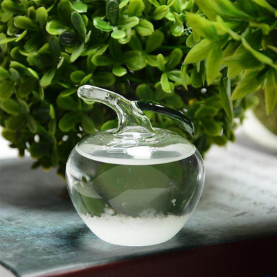 1 db átlátszó üveg viharvízcsepp vihar előrejelzés S5P5 dekorációs palack monitor barométer időjárás előrejelzés L6X3