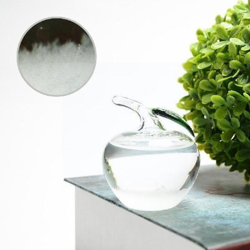 1 db átlátszó üveg viharvízcsepp vihar előrejelzés S5P5 dekorációs palack monitor barométer időjárás előrejelzés L6X3