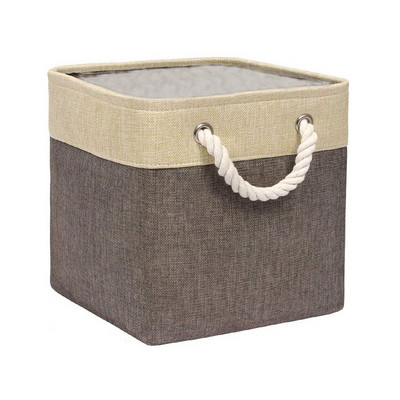 Új nagy kocka összecsukható tároló kosár Ágynemű szövet tároló rendszerező gyerekek játékok tároló doboz polc óvoda otthoni szekrény ruhatartó