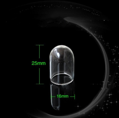 8X mini vamzdelis varpelio formos stikliniai gaubliai burbulas medalionas pakabukas palinkėjimų buteliukas buteliukas pakabukas papuošalai radiniai Lėlių namelio žaislo priedas