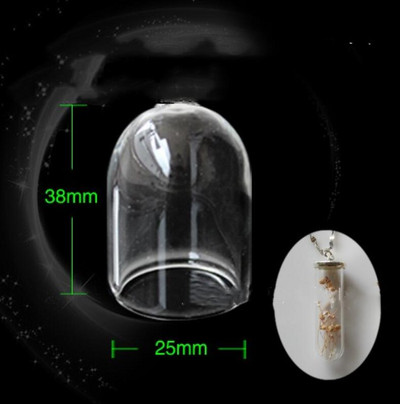 8X mini vamzdelis varpelio formos stikliniai gaubliai burbulas medalionas pakabukas palinkėjimų buteliukas buteliukas pakabukas papuošalai radiniai Lėlių namelio žaislo priedas