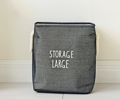 NOOLIM Didelis skalbinių krepšys Drobė Drabužių laikymo krepšeliai Namų drabužiai Statinės Krepšiai Vaikų žaislų laikymo skalbinių krepšelis