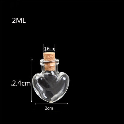 Mini üvegek keverése parafa kis üvegekkel Kívánságüvegek Karkötők Medálok Ajándékok Drift Palackok Fiola üvegek Esküvői ajándék 10 DB