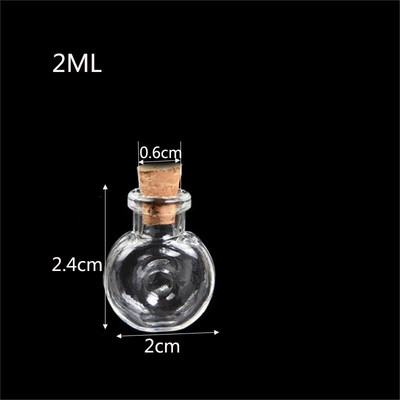 Mini üvegek keverése parafa kis üvegekkel Kívánságüvegek Karkötők Medálok Ajándékok Drift Palackok Fiola üvegek Esküvői ajándék 10 DB