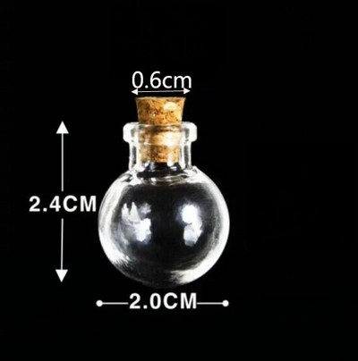 Mini üvegek keverése parafa kis üvegekkel Kívánságüvegek Karkötők Medálok Ajándékok Drift Palackok Fiola üvegek Esküvői ajándék 10 DB