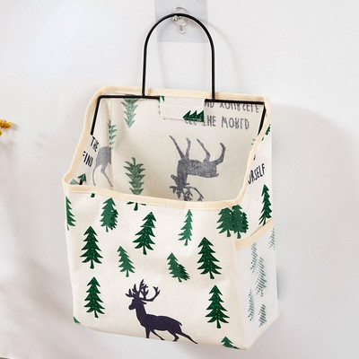 Kollégiumi táskák Filc ágy melletti akasztós tároló rendszer Falra szerelhető akasztós kosár Szövet Különféle rendező kosár