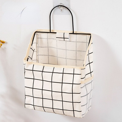 Kollégiumi táskák Filc ágy melletti akasztós tároló rendszer Falra szerelhető akasztós kosár Szövet Különféle rendező kosár