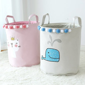 Ins Style skalbinių krepšelis didelės talpos 35*45cm saugojimo krepšelis kūdikių nešvarių drabužių krepšelis