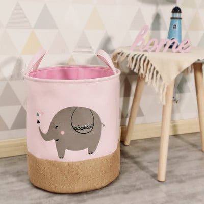 Ins Style skalbinių krepšelis didelės talpos 35*45cm saugojimo krepšelis kūdikių nešvarių drabužių krepšelis