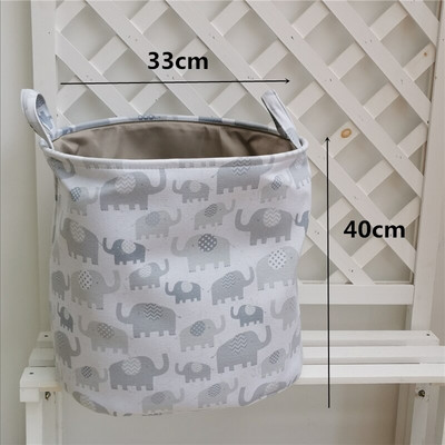 Ins Style skalbinių krepšelis didelės talpos 35*45cm saugojimo krepšelis kūdikių nešvarių drabužių krepšelis