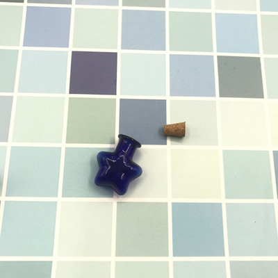 10 KOM Zvjezdica u obliku 9 boja Mini staklene prazne staklenke za uzorke Boca želja Prazne bočice za pohranu DIY privjesci Pluteni čep Uređenje doma