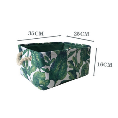 Spaudiniai iš lapų Drobės Įvairūs skalbinių krepšelis Didelės talpos saugojimo krepšys Nešvarūs drabužiai Organizatoriai Sandėliavimas Vaiko žaislas Namų saugykla