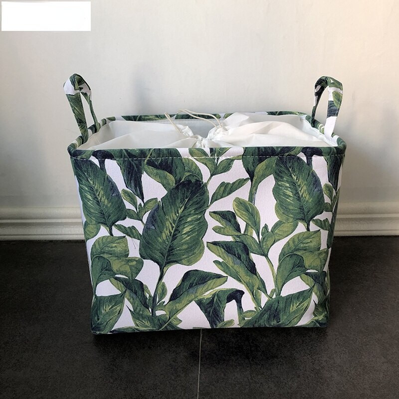 Spaudiniai iš lapų Drobės Įvairūs skalbinių krepšelis Didelės talpos saugojimo krepšys Nešvarūs drabužiai Organizatoriai Sandėliavimas Vaiko žaislas Namų saugykla