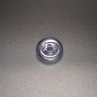 5X 2 cm-es üveggyöngyök buborékos flakon kör alakú, lyukas gyöngyök ékszerekhez barkácsoláshoz, parfüm olajos nyaklánc tartozék