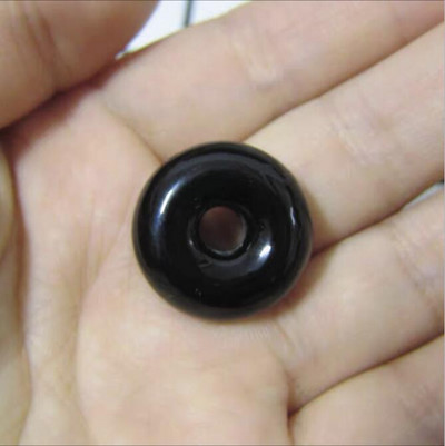 5X 2 cm-es üveggyöngyök buborékos flakon kör alakú, lyukas gyöngyök ékszerekhez barkácsoláshoz, parfüm olajos nyaklánc tartozék