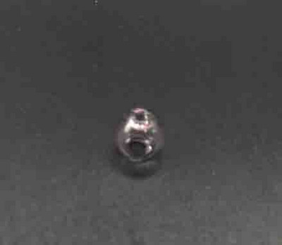 6 mm-es Mini Lightbulb Glass Globe buborék kerek golyó dupla lyukú üveggömb fiolával függő üvegpalack nyaklánc kiegészítők 10db