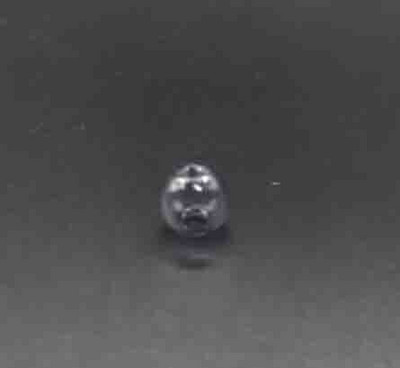 6 mm-es Mini Lightbulb Glass Globe buborék kerek golyó dupla lyukú üveggömb fiolával függő üvegpalack nyaklánc kiegészítők 10db