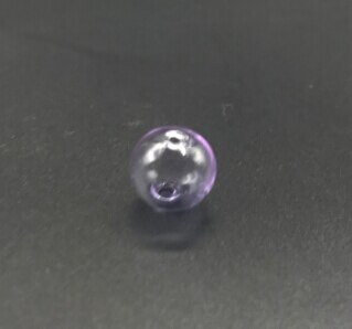 12mm mix színű Glass Globe golyó dupla lyukkal üveggömb alakú fiola medál parfüm olaj üveg kívánságpalack nyaklánc kiegészítők 10db