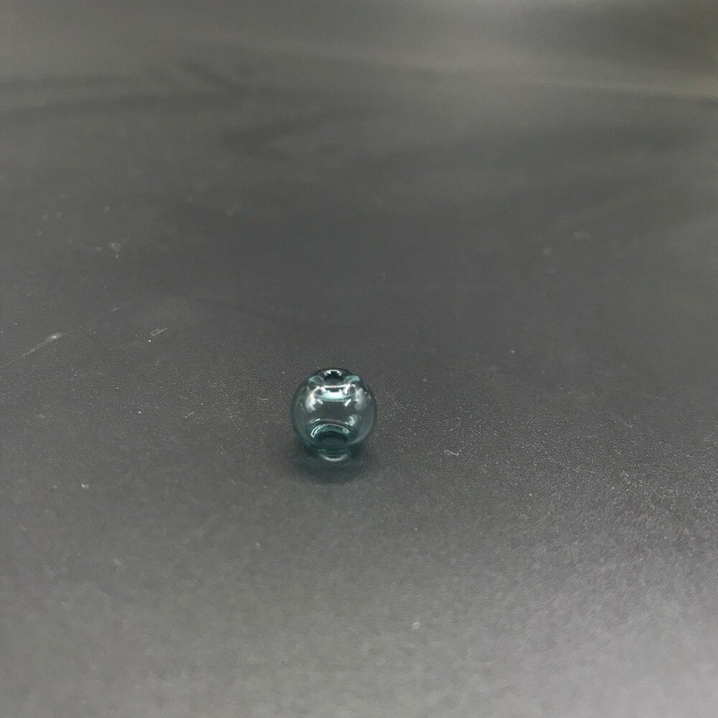 12mm mix színű Glass Globe golyó dupla lyukkal üveggömb alakú fiola medál parfüm olaj üveg kívánságpalack nyaklánc kiegészítők 10db