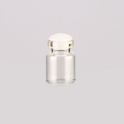 20 vnt. 0,8 ml Mini skaidraus stiklo buteliuko palinkėjimų buteliuko buteliukai Tušti stikliniai indeliai su kamštiniu kamščiu Vestuvės Palinkėjimų papuošalai Vakarėlis