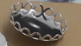 10 buc/lot 25x15mm glob de sticlă 6 culori set de bază din dantelă pandantiv flacon de sticlă capac de sticlă cupolă sticla craft colier pandantiv farmec drăguț