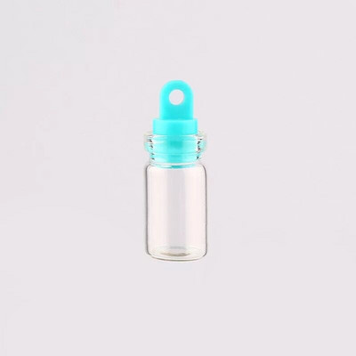 20 buc. Mini sticle de sticlă de 0,5 ml Borcane de probă goale cu dopuri din plastic/ silicon/plută pentru bricolaj, decorațiuni, sticle de depozitare