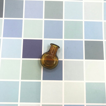 10 τμχ mix color flat shape κοσμήματα κατασκευή Wish Mini γυάλινο μπουκάλι με μενταγιόν από φελλό Φιαλίδιο άρωμα αιθέριου ελαίου από φελλό γούρι