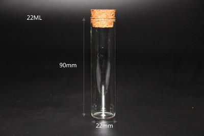 10pcs/lot 4ml 5ml 6ml 18ml 22ml Tube staklenke Staklene boce Bočice s plutenim čepom Svadbeni kućni dekor Poklopac za hranu Boce Staklenke