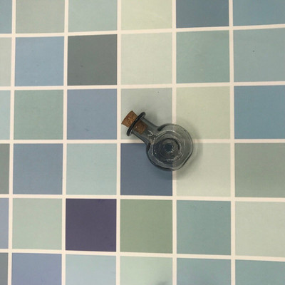 10 bucăți forma XO 9 culori se amestecă mini sticle de sticlă sticle drăguțe cu plută sticle mici borcane mici fiole pandantiv sticle de ulei de parfum