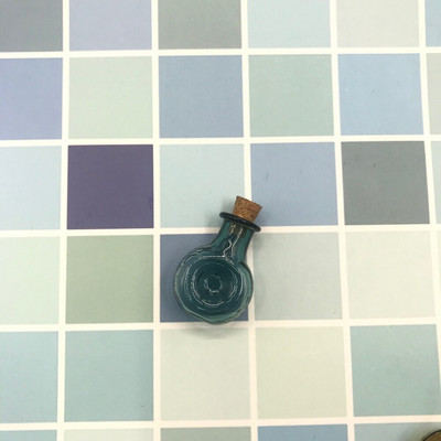 10 bucăți forma XO 9 culori se amestecă mini sticle de sticlă sticle drăguțe cu plută sticle mici borcane mici fiole pandantiv sticle de ulei de parfum