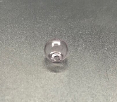 8mm színes golyós üveggömb függő üvegüveg fiola medál nyaklánc parfüm olajlelet kézzel készített kiegészítők dekor 10db