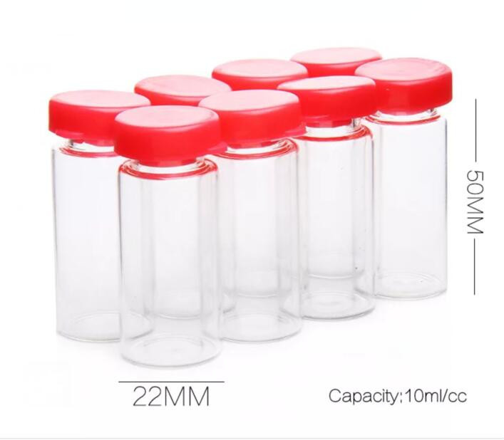 10 buc 10 ml 22x50 mm sticle mici borcane de sticlă decorare recipiente bricolaj mini fiole pentru mesaje ieftine ornamente borcane cu dop de plută din cauciuc