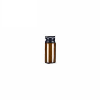 5 τμχ/παρτίδα 5ml 8ml 10ml 14ml 16ml 20ml Καφέ γυάλινα μπουκάλια Μαύρο βιδωτό καπάκι άδεια βάζα Φιαλίδιο Candy Vanilla Pill Food Aroma Bottle