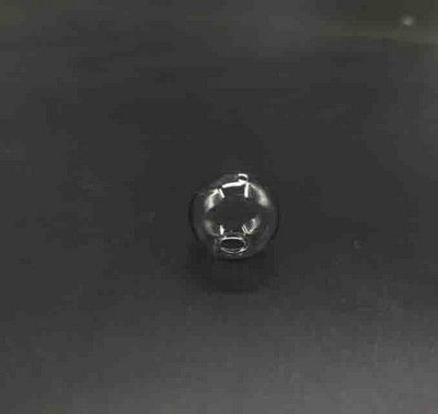 18mm-es dupla lyuk színes golyós üveggömb függő üveg flakon fiola medál parfüm olaj nyaklánc kiegészítők kézzel készített dekor 10db