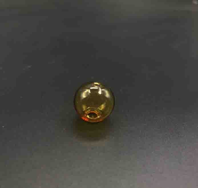 18mm-es dupla lyuk színes golyós üveggömb függő üveg flakon fiola medál parfüm olaj nyaklánc kiegészítők kézzel készített dekor 10db