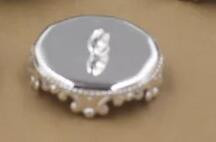 5 vnt. / siunta 38x25 mm varpelio stiklainiai vamzdžio formos stiklinis gaublys burbulas su 7 spalvų pagrindo stiklu noro buteliuko karoliai stiklo dangtelis kupolo dangtelis