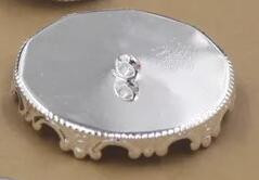 5 vnt / siunta 30x20 mm varpelio stiklainiai vamzdžio formos stiklinis gaublys burbulas su 7 spalvų pagrindo stiklu norinčių butelių karoliai stiklo dangtelis kupolo dangtelis