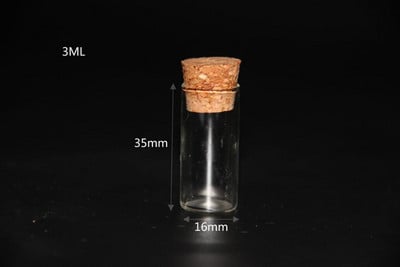 20db 1,5 ml 2 ml 3 ml 5 ml 6 ml-es üvegpalack Üres mintaüveg parafa palackokkal Üzenet Fiola Esküvői ételkívánság üveg üvegedény