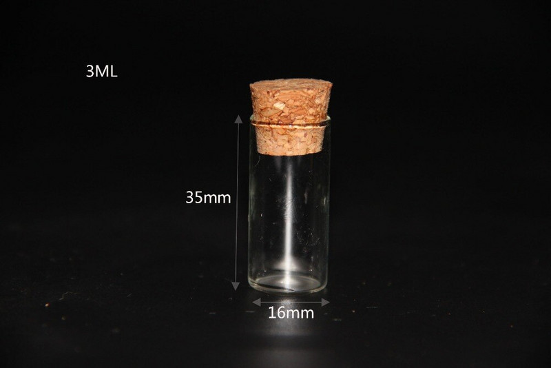 20db 1,5 ml 2 ml 3 ml 5 ml 6 ml-es üvegpalack Üres mintaüveg parafa palackokkal Üzenet Fiola Esküvői ételkívánság üveg üvegedény