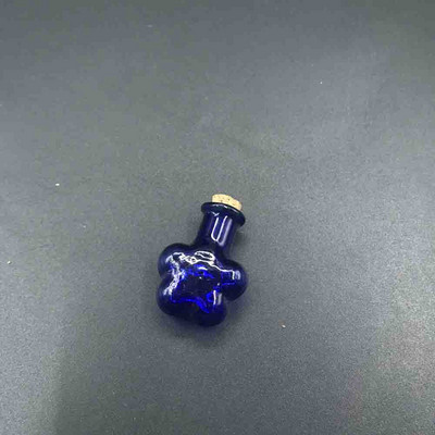 Mini virág formájú apró parafa dugós pohár kívánság drift Palack Parfüm illóolaj fiola medál nyaklánc esküvői dekor 10db