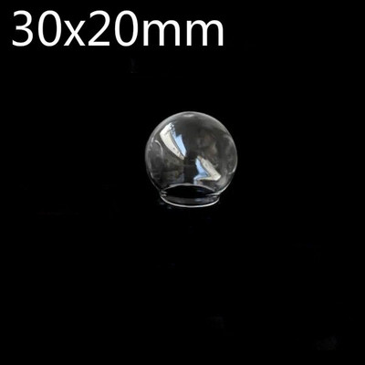 10 τμχ 20x10/20x12/20x15/25x12/25x15/30x20/35x25 χιλιοστά κρεμαστό κρεμαστό γυάλινο μπουκάλι σφαίρα κοίλη γυάλινη σφαίρα κάλυμμα θόλο κρεμαστό μενταγιόν χειροποίητο
