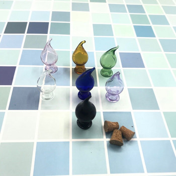 10τμχ μίγμα 9 χρωμάτων σε σχήμα τσίλι ευχή Μπουκάλια φελλού γυάλινο φιαλίδιο μπουκάλι βάζα άρωμα DIY Craft γυάλινο φιαλίδιο κρεμαστό γυάλινο μενταγιόν ευχών