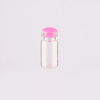 10 τμχ 1,5ml Mason Jar Άδειο Μικρό Γυάλινο Μπουκάλι Φιαλίδια Διακόσμηση σπιτιού Γυάλινα βάζα Φτηνό πώμα από φελλό Make Wish Small Glass Bottle