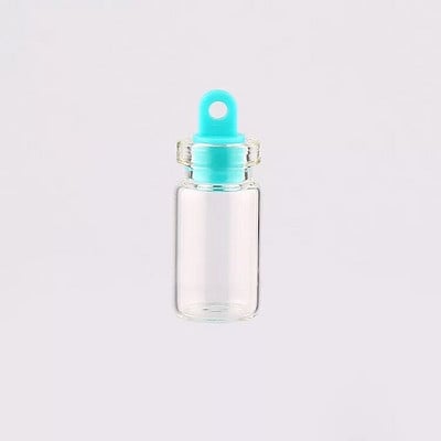 10db 1,5 ml-es befőttesüveg Üres kis üvegcsék lakberendezési üvegek Olcsó parafa dugó Make Wish kis üvegpalack